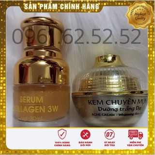 Combo kem chuyên mụn Huỳnh Đỗ, xóa sạch mụn thâm, dưỡng trắng da