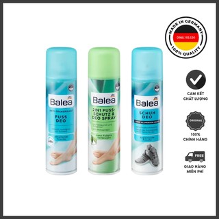Xịt khử mùi hôi chân và giày Balea 200ml của Đức