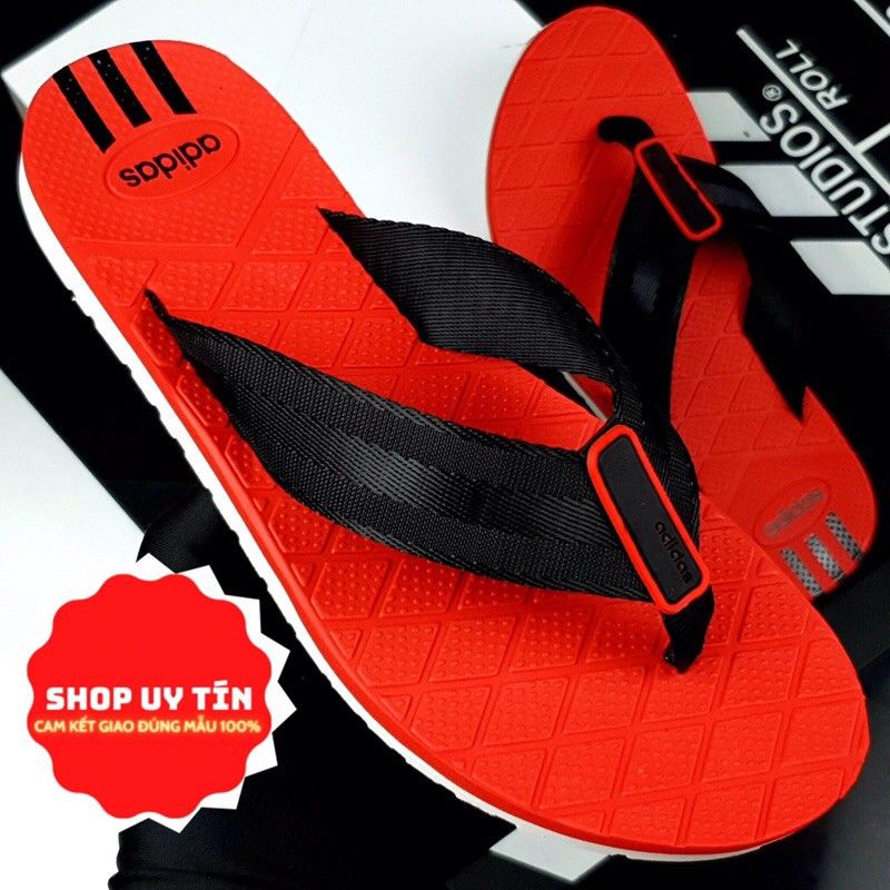 Dép kẹp thể thao nam Adidas3S,đế chống trơn trượt, mặt trên đi êm chân.