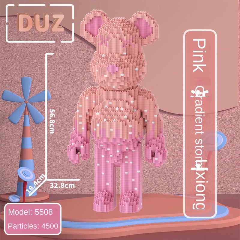 Bộ Đồ Chơi Lắp Ráp LEGO BEARBRICK BEARBRICK Cỡ Nhỏ 55CM