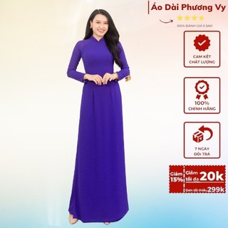Áo Dài Trơn Tím Huế, áo Dài thiết kế may 4 tà cho tà áo thướt tha đạpnét truyền thống nết Huế Mộng mơ
