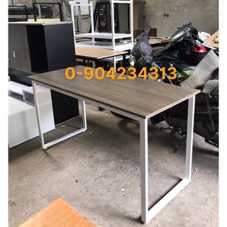 Bàn chân sắt bàn làm việc dài 1m4