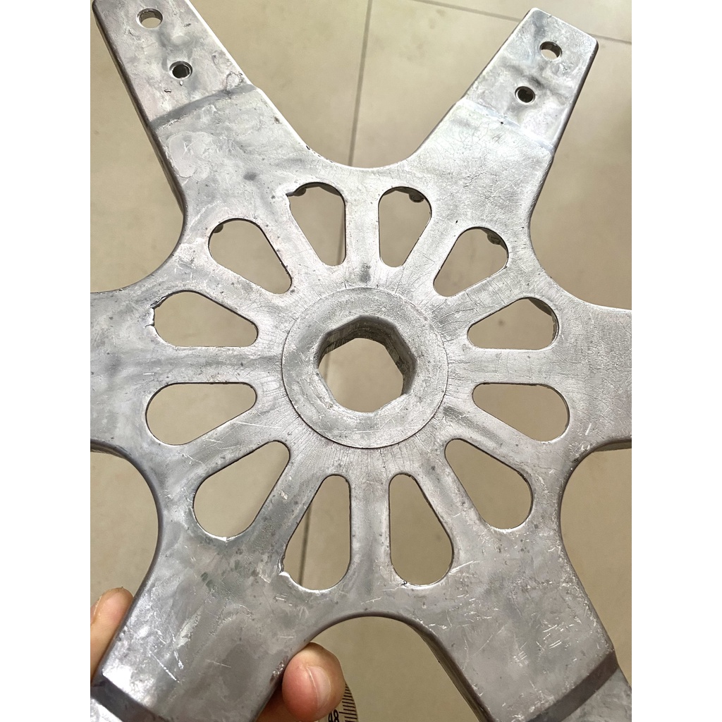 Trục càng 6 chạc máy giặt cửa đứng