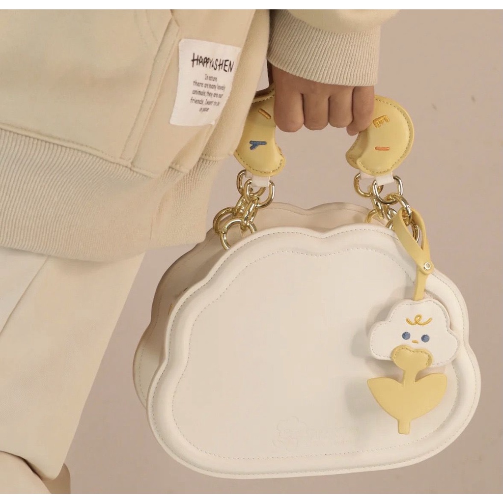 Túi Xách Đeo Vai Hình Đám Mây Dễ Thương Thời Trang Mùa Hè Cho Bạn Gái