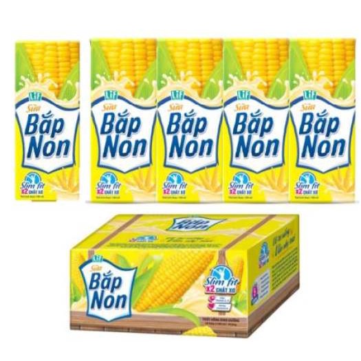 Thùng 24 hộp 180ml Sữa Bắp Non 🌽 Lif Kun