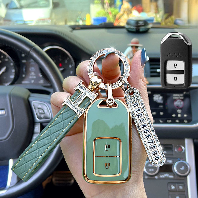 BAO CHÌA KHOÁ Ô TÔ CHO XE HONDA CRV HRV Civic City Brio Jazz Vỏ Bảo Vệ Chìa Khóa Điều Khiển Từ Xa Cho Xe Hơi Honda Civic City Accord CRV CR-V XR-V
