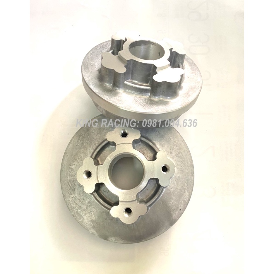 CÙI ĐĨA NHÔM CNC DÙNG ĐỘ CHẾ CHO XE SỐ LÊN THẮNG ĐĨA SAU WAVE, DREAM, FUTTURE,RSX,BLADE,SIRIUS,JUPITER,TAU, EX 135...