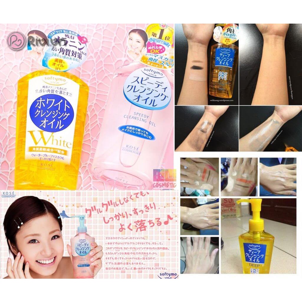 Dầu tẩy trang Kose Softymo Cleansing Nhật Bản