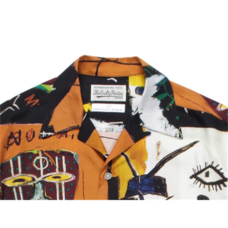 Bán Chạy Nhất WAC &amp; ARIA Áo Sơ Mi Tay Dài In Doodle Plus Size Unisex