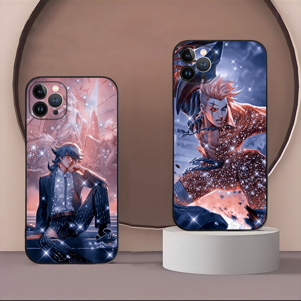 Ốp lưng liên quân Errol và Bright 6 6S 6Plus 6S Plus 7 8 7Plus 8Plus X XSMax 11 ProMax XR 14 14Promax - Dcase Đen TD20