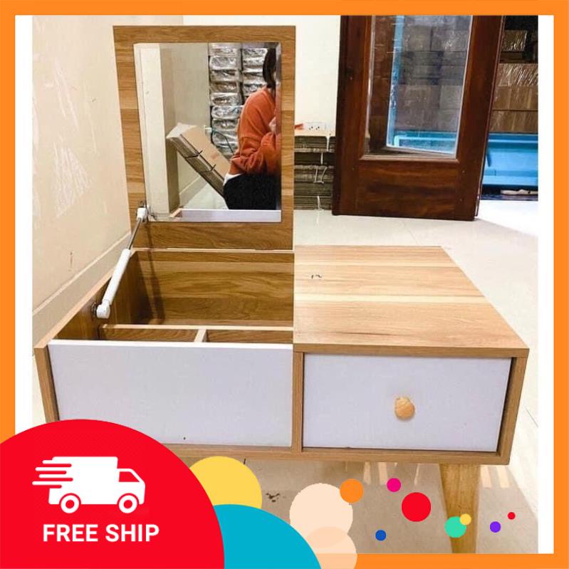 Bàn Trang Điểm Có Gương Ngồi Bệt Hot Nhất Năm