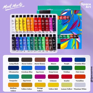 Màu Gouache Paints Set 12ml Mont Marte