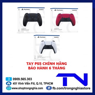Tay Cầm PS5 DualSense Wireless Controller – Hàng chính hãng bảo hành 6 tháng