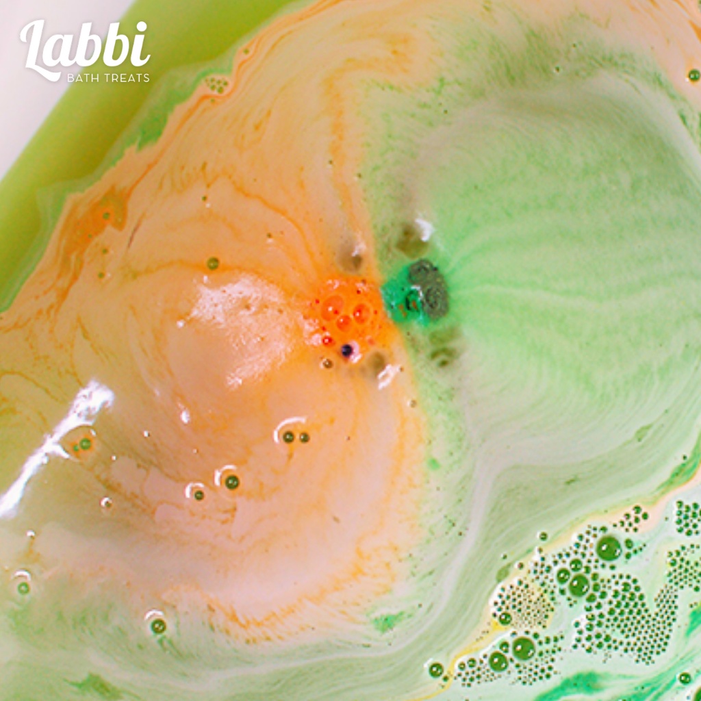 SUMMER ORANGE [Labbi] Bath bomb / Viên sủi bồn tắm / Bom tắm