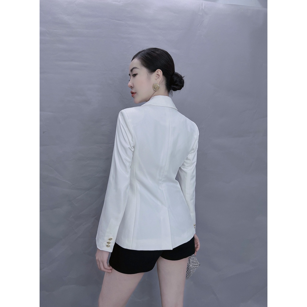 Áo vest dáng ôm trắng AV092