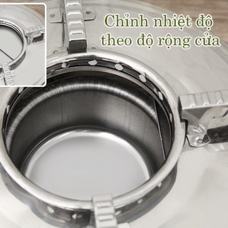 Bếp Cồn Khô Inox Mini Du Lịch