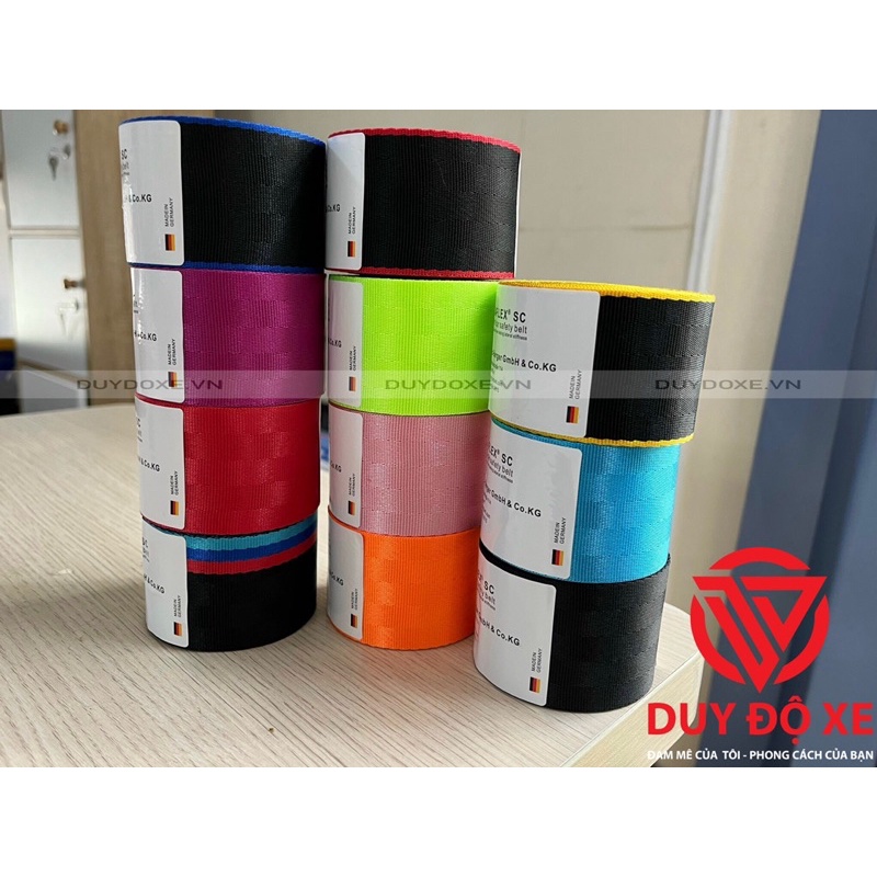 Dây Đai An Toàn Bằng Vải Nhiều Màu Sắc Cho Xe Hơi, Xe Ô Tô Germany