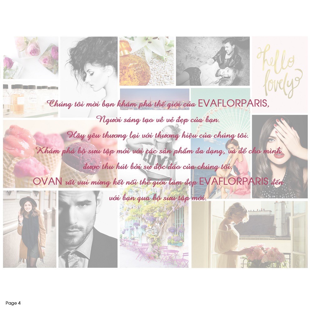 Nước hoa nữ Evaflor Symphonie Patchouli 04 hương hoa quyến rũ sang trọng 12ml