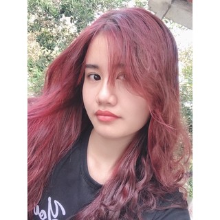 Nhuộm Tóc Màu Nâu Hồng Đào