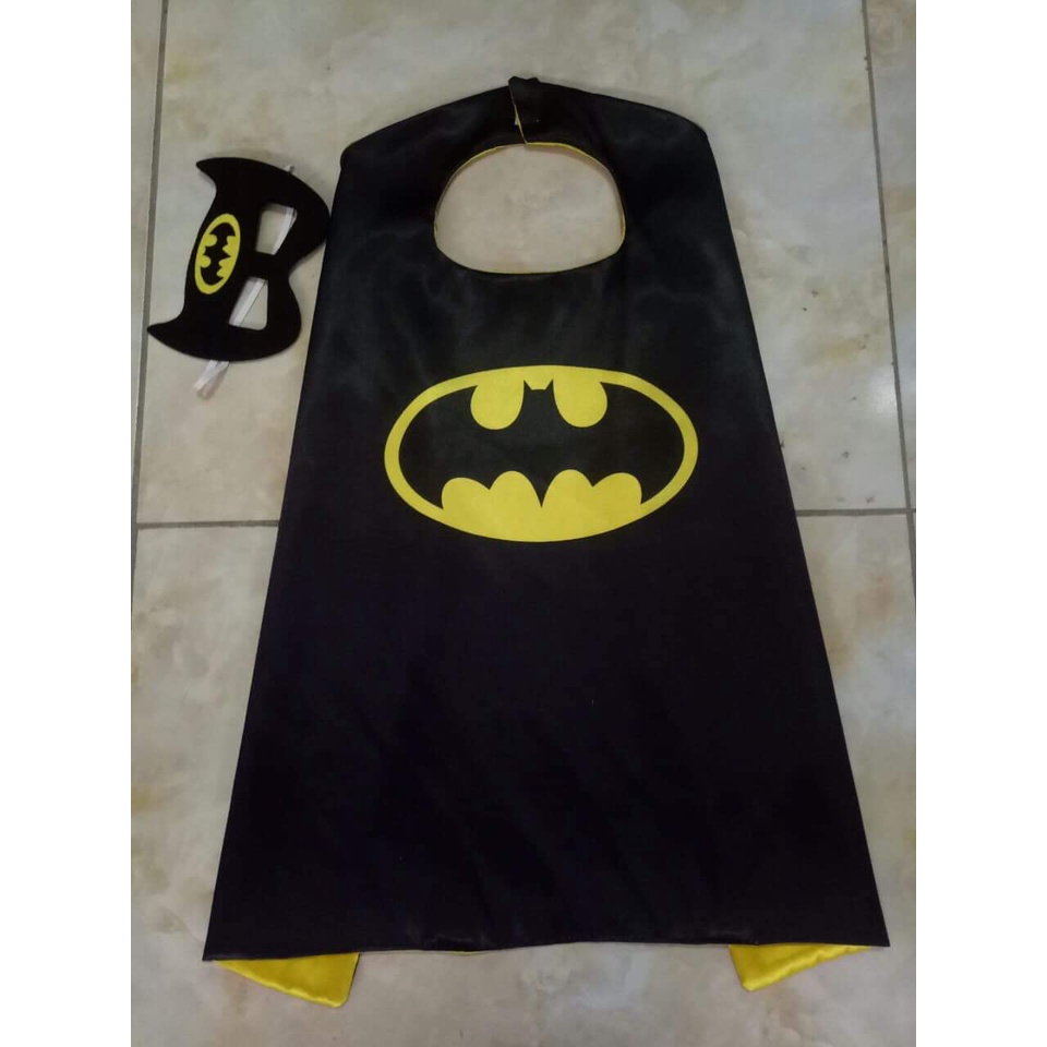 Áo choàng siêu nhân, người nhện kèm mặt nạ cho bé trai