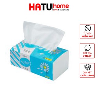 Khăn giấy rút cao cấp mylan hoa cúc gói 400 tờ - ch75.2