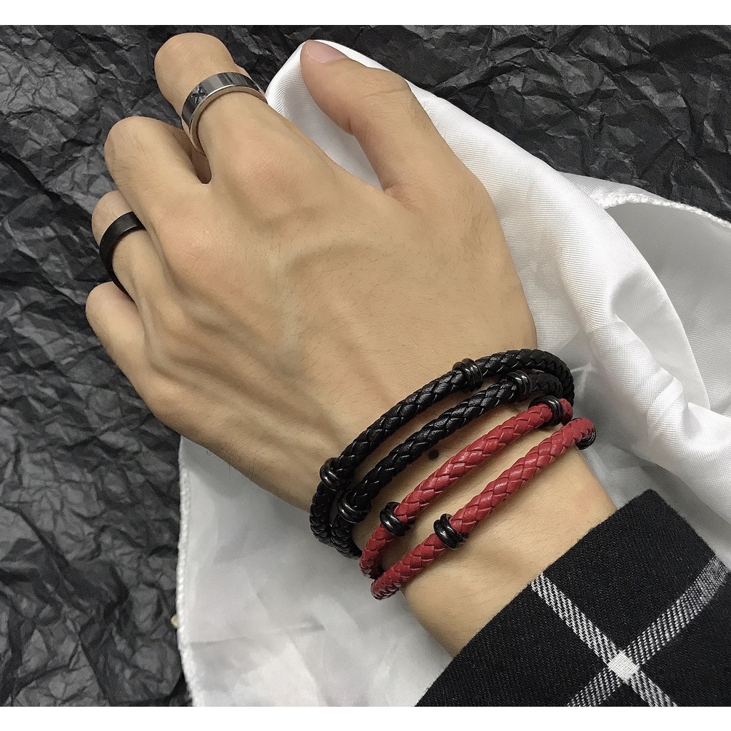 Vòng Tay Nam Lắc Tay Unisex Buckle Thời Trang Vòng Tay Dây Dù Nữ Basic Kuu Clothes Màu Đen Chất Liệu Bền Bỉ - VT Buckle