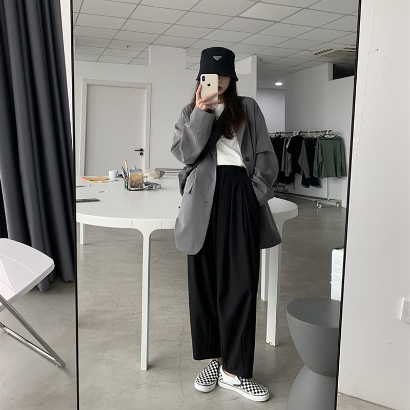 [M &amp; E] Áo Khoác Phong Cách Anh Quốc Thời Trang Xuân Thu Cho Nữ