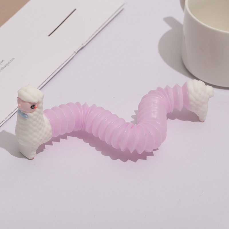 1 Ống Đồ Chơi DIY Hình Động Vật Dạng Ống Lồng Vào Nhau Giúp Giảm Căng Thẳng Cho Bé