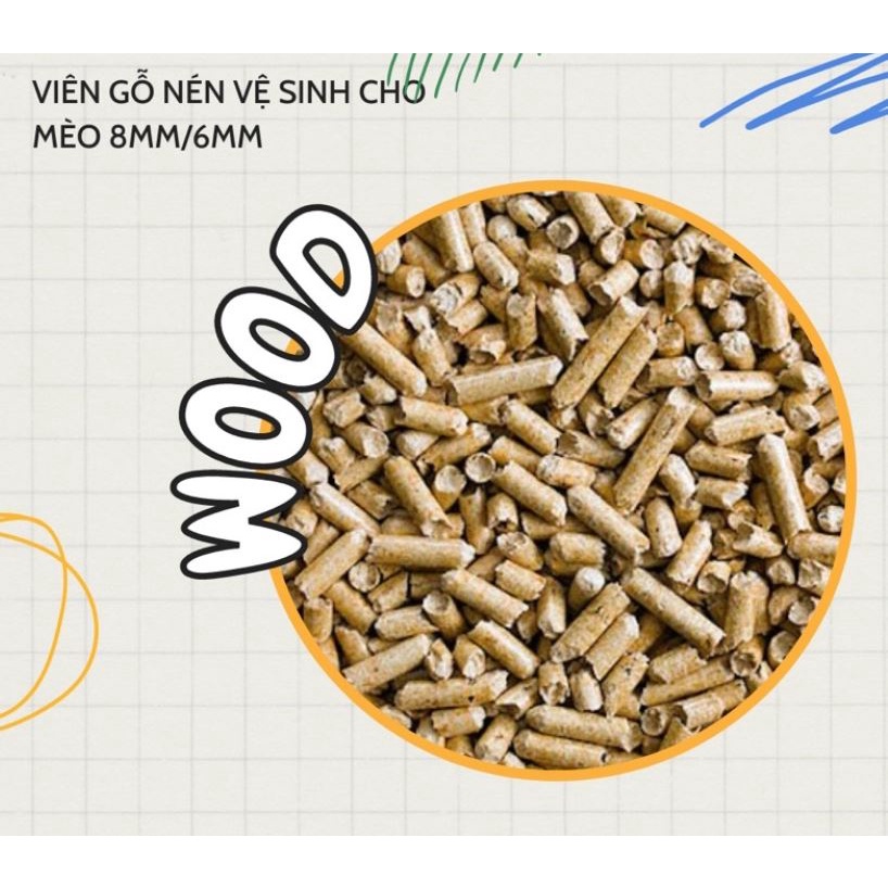 Cách Khử Mùi Hiệu Quả Với Combo 15/20/25kg Gỗ Nén Vệ Sinh Cho Mèo 6mm