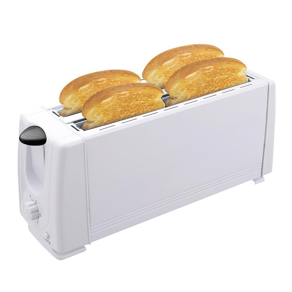 Máy Nướng Bánh Mì 4 Ngăn 1200W 6 Cấp Độ Chuyên Dụng