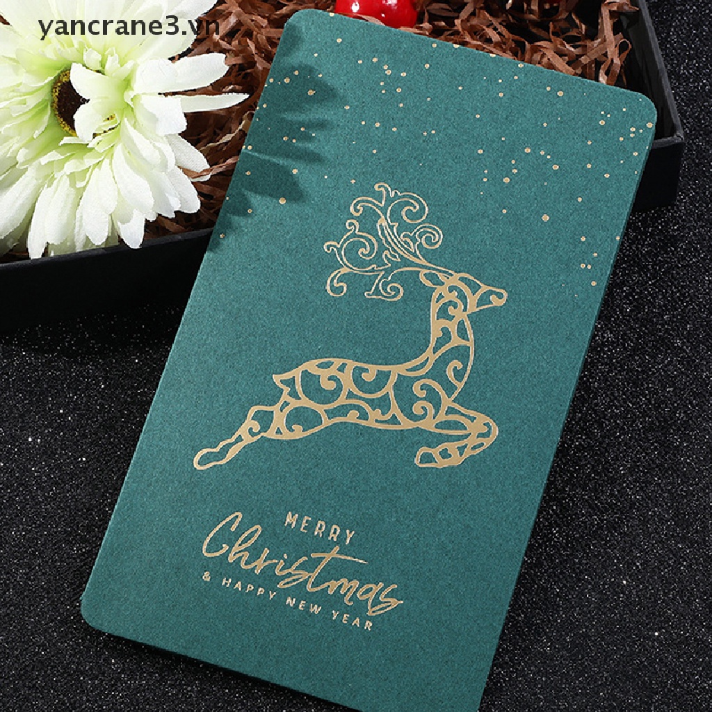 Bộ 4 Thiệp Giáng Sinh Handmade 3.vn Làm Quà Tặng Xinh Xắn