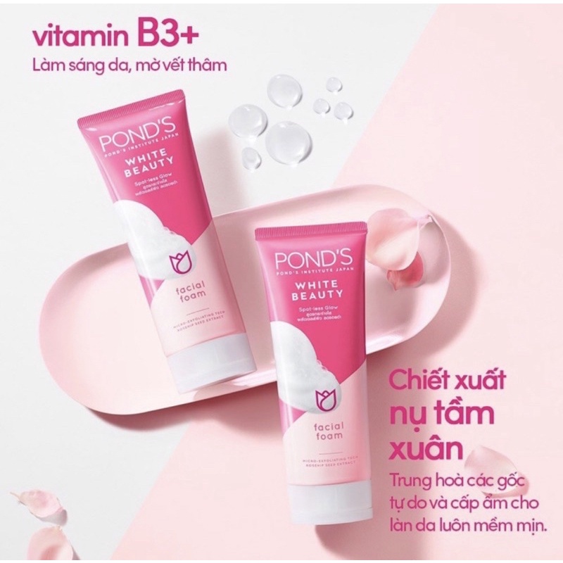 Sữa rửa mặt sáng da POND'S BRIGHT BEAUTY 50g