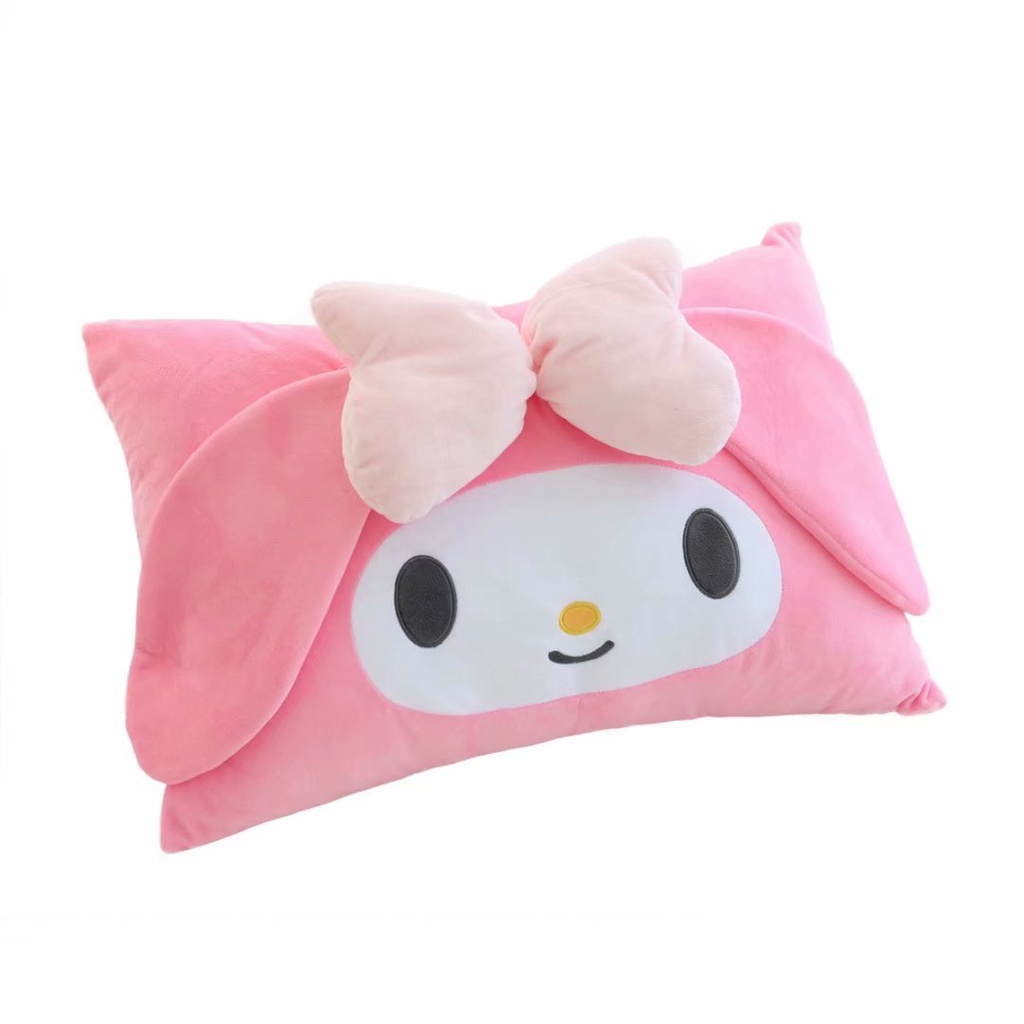 Vỏ Gối Đơn Nhồi Bông Hình Sanrio Hello Kitty mymelody Kuromi LittleTwinStars Dễ Thương Giặt Được Cho Trẻ Em