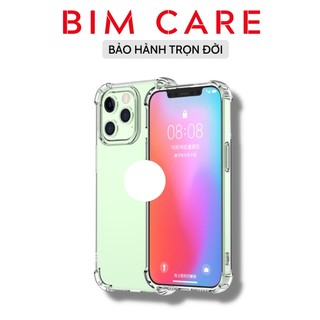 Ốp lưng trong suốt chống sốc chống ố vàng dành cho ip 7plus....15promax _ Bimcare