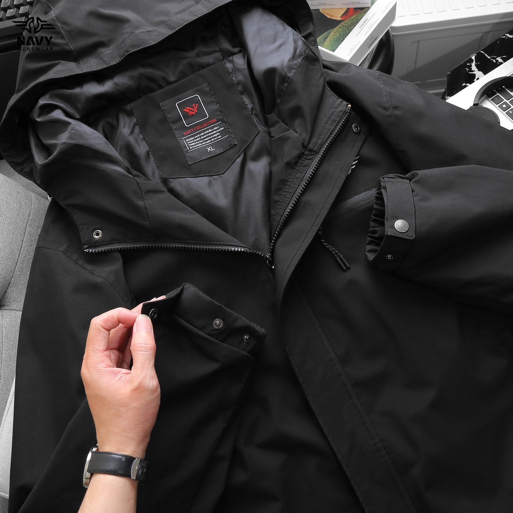 ÁO KHOÁC DÙ TRƠN BIG SIZE NAM