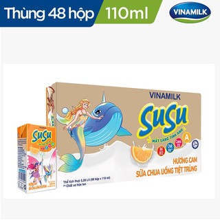 Sữa Chua uống Susu 110ml [Thùng 48 hộp]