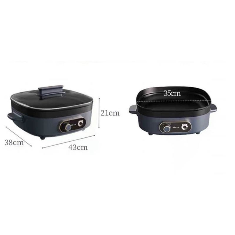 Nồi Lẩu Đa Năng BEAR 7L Model P70B1 Cao Cấp