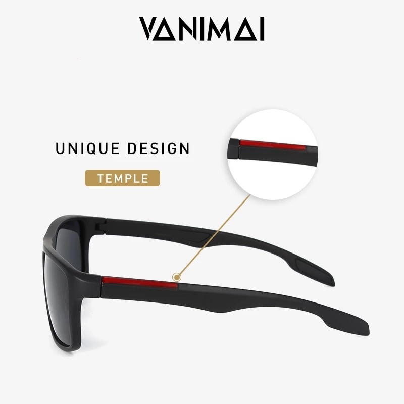 Mắt kính mát Nam phân cực  chính hãng nhập khẩu Mỹ - Vanimai