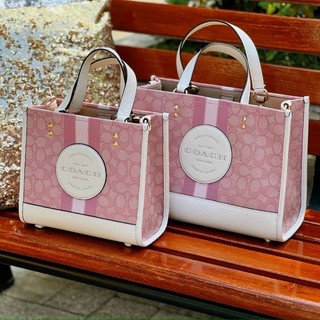 Túi xách Coach tote Field 2 size màu hồng siêu đẹp