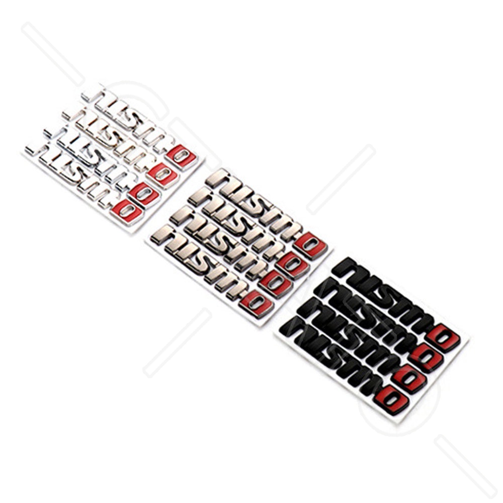 GTIOATO NISMO Kim Loại Biểu Tượng Xe Huy Hiệu Xe Hơi Biểu Tượng Oto Huy Hiệu Ô Tô Biểu Tượng Ô Tô Biểu Tượng Xe Hơi Trang Trí Ô Tô Cho Nissan X Trail Almera Sunny GTR Navara Teana Note Terra JUKE Kicks Serena ALTIMA Leaf NV200 Frontier Sentra GT-R