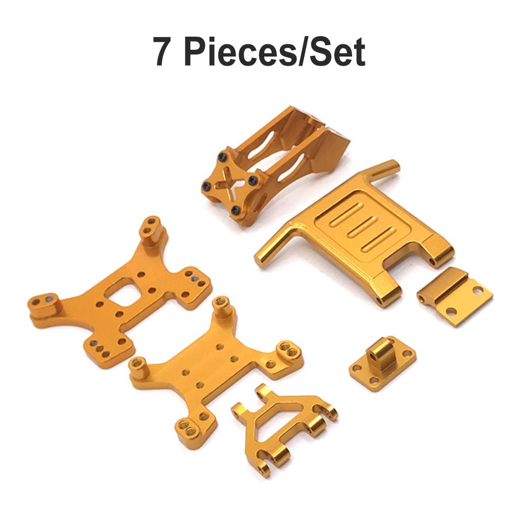 Bộ Cánh Cản Trước / Sau Bằng Kim Loại Thay Thế Cho Xe Hơi Điều Khiển Từ Xa WLtoys 144010 144001 144002