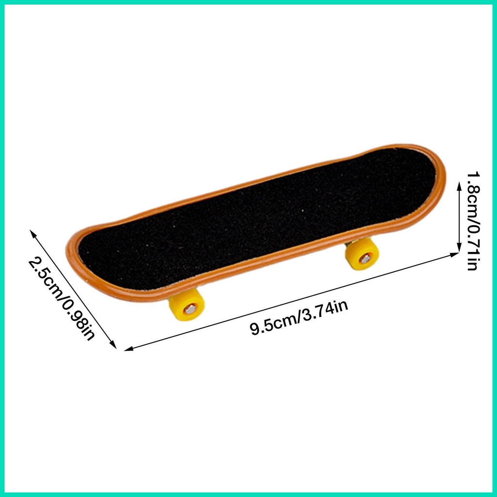 Ván Trượt Ngón Tay Mini Kèm Decal Dán Di Động Luyện Tập Cho Bé Trai Và Bé Gái