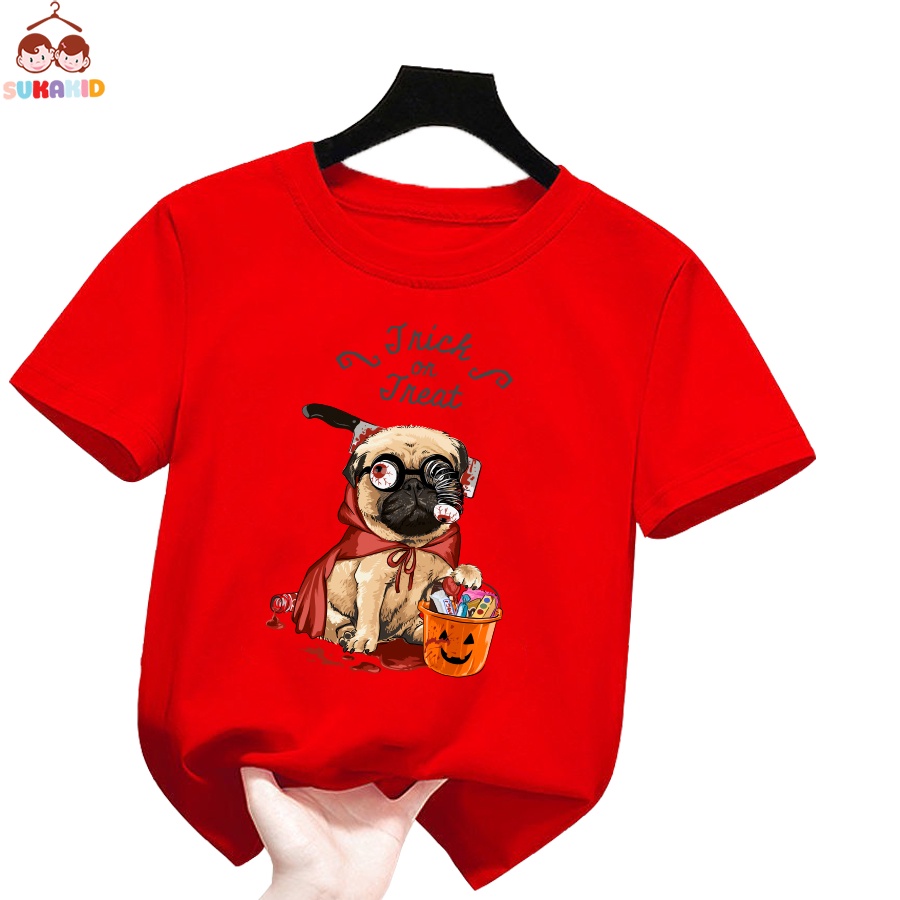 Áo thun trẻ em hình dog giỏ quà .áo cho bé từ 6kg-30kg.AL52.