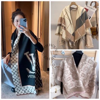 Khăn quàng cổ LV nhiều mẫu, khăn LV cao cấp rộng 65cm choàng đi Đà Lạt cực đẹp