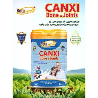   Chính hãng  Sữa Canxi BETA GOLD CANXI BONE & JOINTS 900g - giúp xương khớp dẻo dai phòng ngừa loãng xương 
