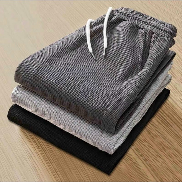 Quần Nữ dáng jogger chất Nỉ tổ ong dày dặn phom rộng dáng suông bo gấu siểu đẹp QN767