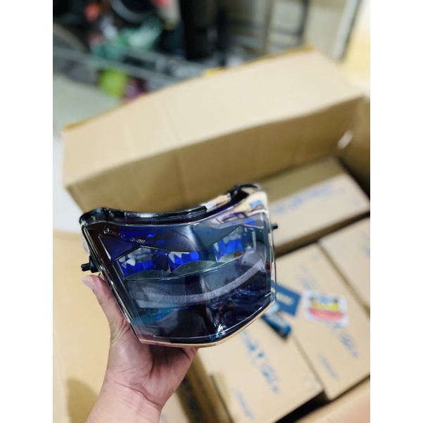 Đèn Pha 2 Tầng Zipat Màu Tím Chính Hãng Wave 50/100/110