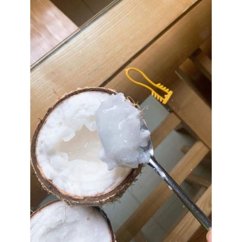 Dừa Sáp Cầu Kè Cơm Siêu Dày