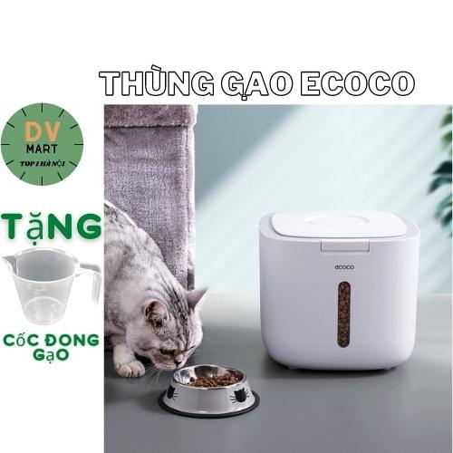 Thùng Đựng Gạo Ecoco Thiết Kế Thông Minh Chống Ẩm, Chống Mối Mọt Côn Trùng Loại 5 - 10kg Cao Cấp