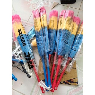 chổi quét bụi nilong size trung dài 45cm